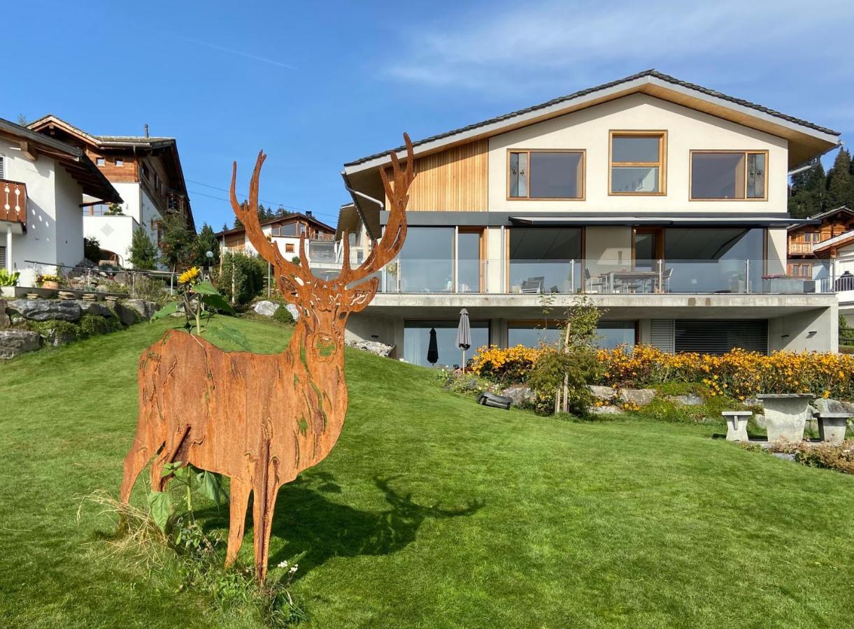 פלימס Casa Admisa, Spektakulaere Aussicht, Ski In And Out, Hochwertige Einrichtung, Valserstein Und Eiche מראה חיצוני תמונה