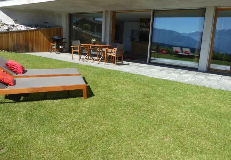 פלימס Casa Admisa, Spektakulaere Aussicht, Ski In And Out, Hochwertige Einrichtung, Valserstein Und Eiche מראה חיצוני תמונה