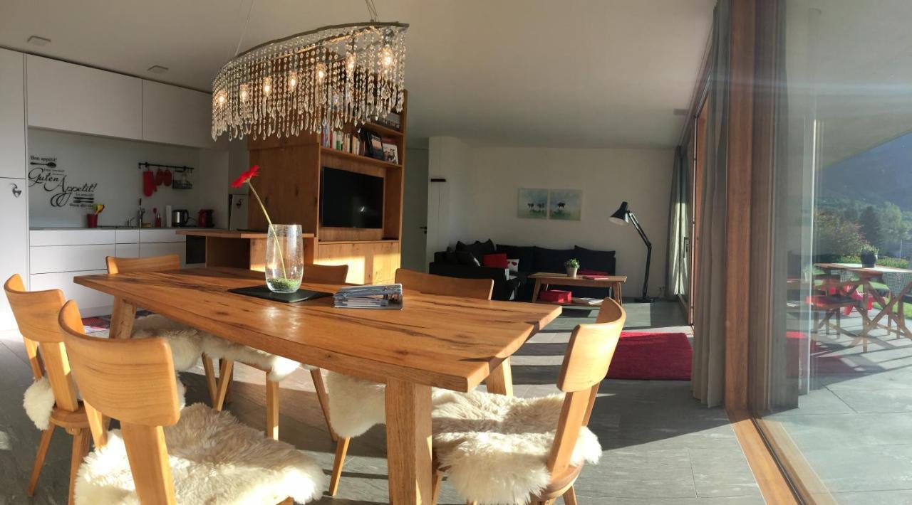 פלימס Casa Admisa, Spektakulaere Aussicht, Ski In And Out, Hochwertige Einrichtung, Valserstein Und Eiche מראה חיצוני תמונה